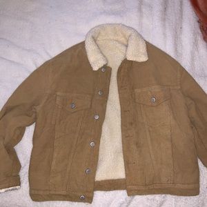 corduroy sherpa jacket